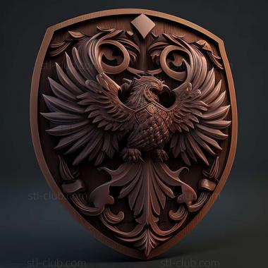 3D model shield (STL)